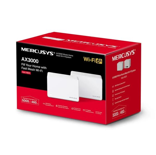Mercusys Halo Wi-Fi 6 Mesh System (2-Pack) | MRC-HALO-H80X-2P — image 4