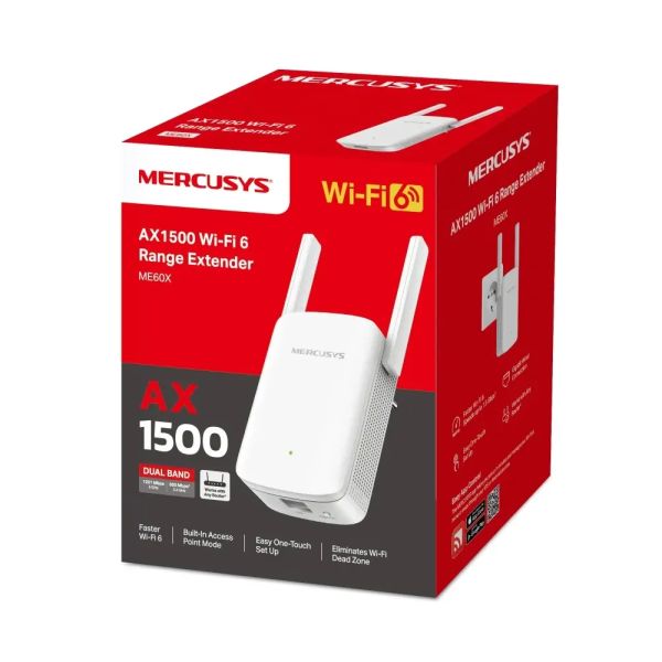 Mercusy AX1500 Wi-Fi 6 Range Extender | ME60X — image 3