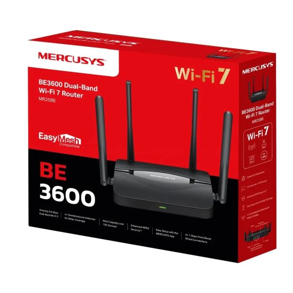 Mercusys BE3600 Dual-Band Wi-Fi 7 Router | MR25BE — image 3