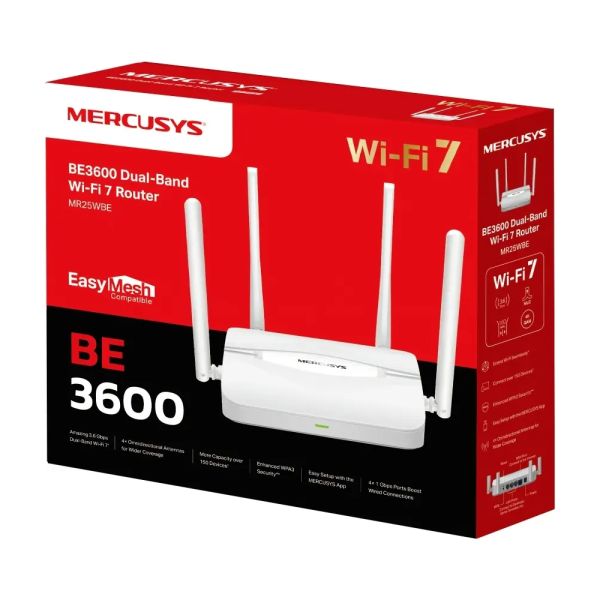 Mercusys BE3600 Dual-Band Wi-Fi 7 Router | MR25WBE — image 3