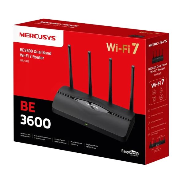 Mercusys BE3600 Dual-Band Wi-Fi 7 Router | MR27BE — image 3