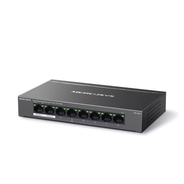 Mercusys 8-Port Gigabit PoE Desktop Switch | MRC-MS108GP — image 2