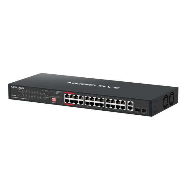 Mercusys 28-Port Gigabit Rackmount Switch with 24-Port PoE+ | MS128GP — image 3