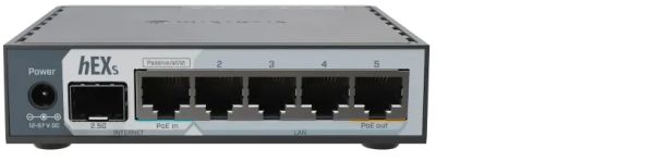 MikroTik hEX S 5-Port Gigabit SFP Router | MT-RBE60iUGS — image 2
