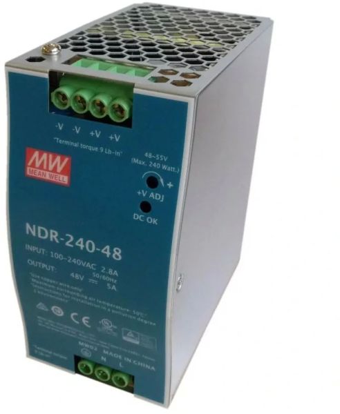 Mean Well - AC-DC Single output Industrial DIN rail power supply — image 2