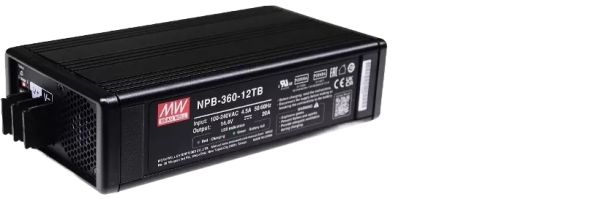 Mean Well - 24V, 12.5A, 360W Battery Charger — image 2