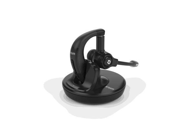 Snom A150 Wireless DECT Headset - Wideband - Noise Cancellation - Over the Ear — image 2