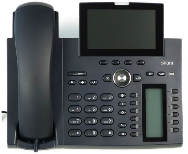 Snom D385 12-line Desktop SIP Phone - No PSU Included - Hi-Res Colour TFT Display - USB — image 2