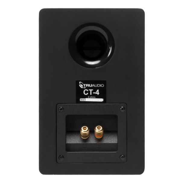 TruAudio CT Bookshelf Theater & Audio Speaker, Black — image 4