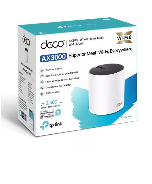 TP-Link Deco AX3000 Whole Home Mesh Wi-Fi 6 System (1 Pack) — image 3
