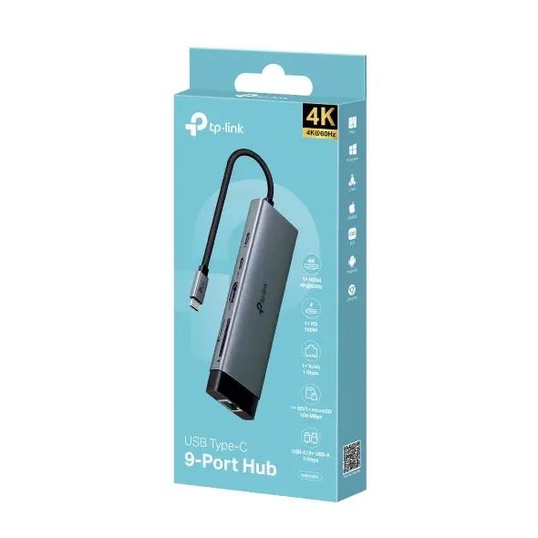 TP-Link USB Type-C 9-in-1 Hub | UH9120C | MiRO — image 4