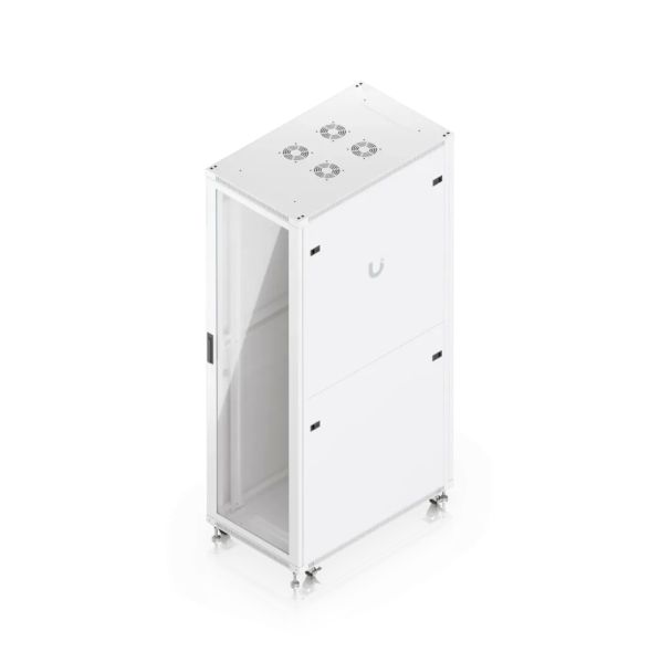 Ubiquiti Floor Standing Glass Door Server Cabinet | UACC-Rack-42U-1000-G — image 2
