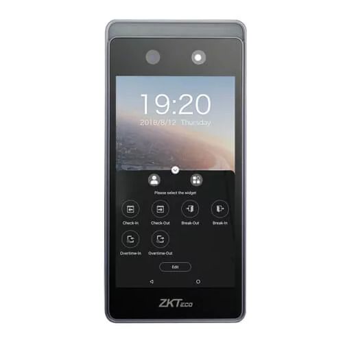 ZKTeco - 2MP Wireless Facial Recognition Time & Attendance Terminal — image 2