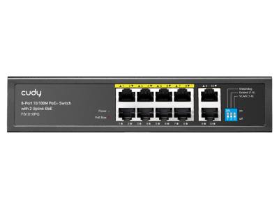 Cudy 8 Port Fast Ethernet PoE 115W 2 Gigabit Switch — image 1