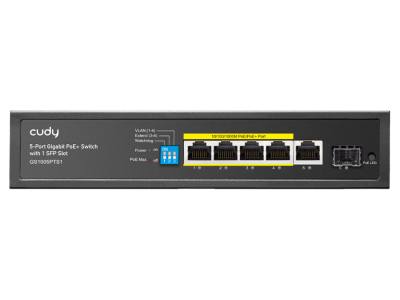 Cudy 5 Port Gigabit 4 PoE 120W 1SFP Switch — image 1