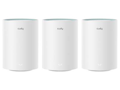 Cudy Dual Band WiFi 5 1200Mbps Gigabit Mesh 3 Pack — image 1