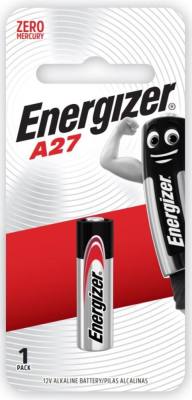 12V ALKALINE BATTERY-1PACK A27 (MOQ12) ENERGIZER — image 1