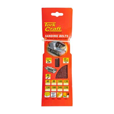 SANDING BELT 60 X 400MM 40GRIT 2/PACK ( FOR TRITON PALM SANDER) — image 1