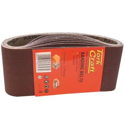 SANDING BELT 65 X 410MM 60 GRIT 10/PACK — image 1