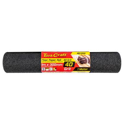 FLOOR PAPER ROLL 300MM X 1M 40 GRIT — image 1