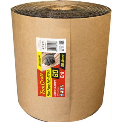 FLOOR PAPER ROLL 300MM X 50M 80 GRIT — image 1