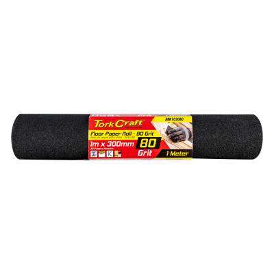 FLOOR PAPER ROLL 300MM X 1M 80 GRIT — image 1