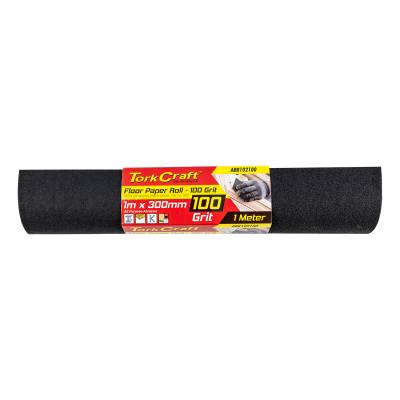 FLOOR PAPER ROLL 300MM X 1M 100 GRIT — image 1