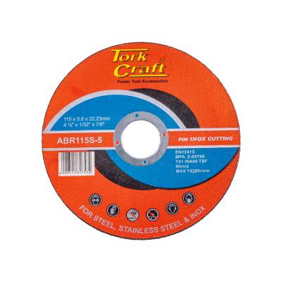 CUTTING DISC STEEL & SS 115 x 0.8 x 22.2 MM — image 1