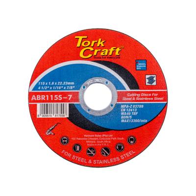 CUTTING DISC STEEL & SS 115 x 1.6 x 22.2MM — image 1