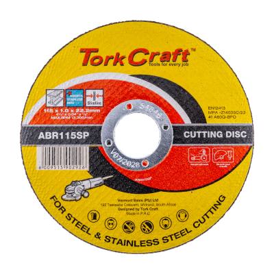 CUTTING DISC STEEL METAL SS 115 x 1.0 x 22.2 MM — image 1