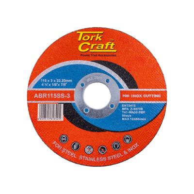 CUTTING DISC STAINLESS STEEL 115 x 3.0 x 22.22MM — image 1