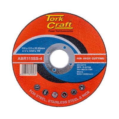 CUTTING DISC STAINLESS STEEL 115 x 2.5 x 22.22MM — image 1