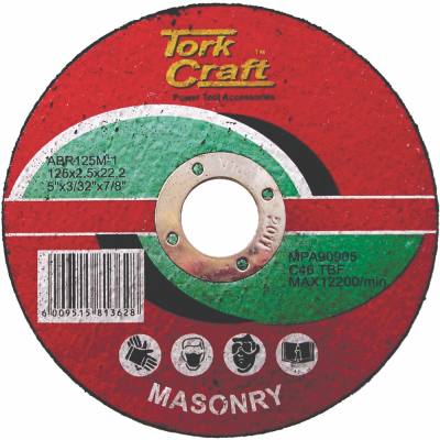 CUTTING DISC MASONRY 125 X 2.5 X 22.2MM — image 1
