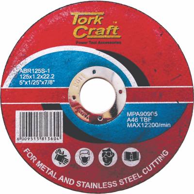 CUTTING DISC STEEL & SS 125 X 1.2 X 22.2MM — image 1
