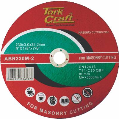 CUTTING DISC MASONRY 230 X 3.0 X 22.22MM — image 1