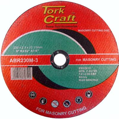 CUTTING DISC MASONRY 230 X 2.5 X 22.22MM — image 1