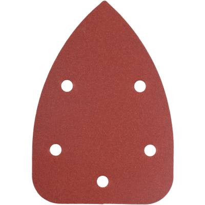 SANDING TRIANGLE 220 GRIT 140 X 140 X 98MM 5/PACK W/H HOOK AND LOOP — image 1