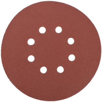 SANDING DISC 150MM 120 GRIT WITH HOLES 10/PK HOOK AND LOOP — image 1
