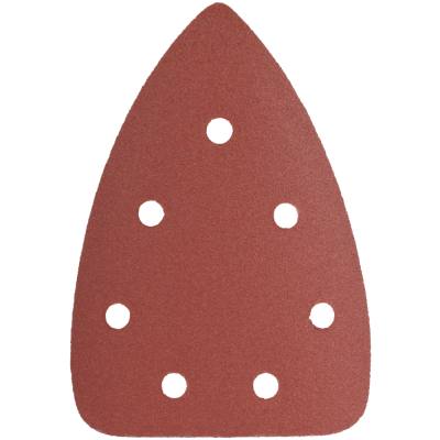 SANDING TRI - 60 GRIT 145 X 145 X 100MM 5/PACK FOR TCMS HOOK AND LOOP — image 1