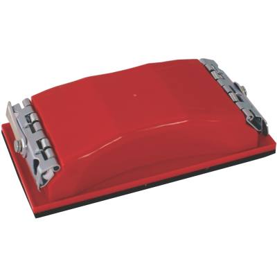 SANDING BLOCK 165 X 85 FOR HAND USE RED — image 1