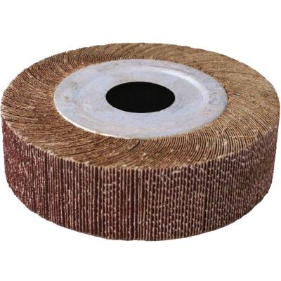 FLAP WHEEL 205 X 50 X 25MM BORE 80 GRIT PER EACH — image 1