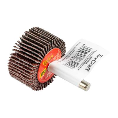 FLAP WHEEL 30 X 15 X 6MM SHAFT 80 GRIT PER EACH — image 1