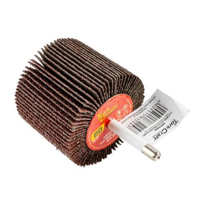 FLAP WHEEL 50 X 30 X 6MM SHAFT 80 GRIT PER EACH — image 1