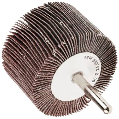 FLAP WHEEL 60 X 40 X 6MM SHAFT 60 GRIT PER EACH — image 1