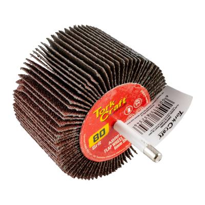 FLAP WHEEL 80 X 50 X 6MM SHAFT 80 GRIT PER EACH — image 1