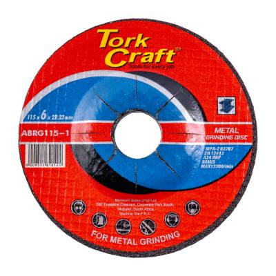 GRINDING DISC FOR STEEL 115 X 6.0 X 22.2MM — image 1