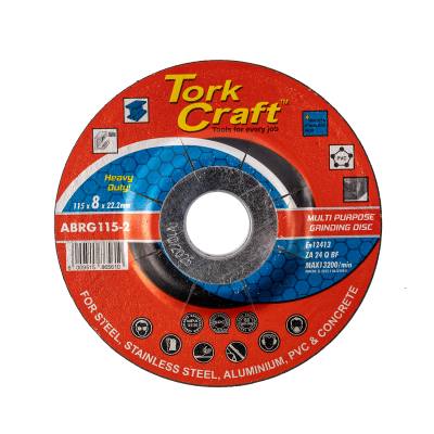 GRINDING DISC FOR STEEL 115 X 8.0 X 22.2MM STEEL S/STEEL CONCRET MULTI — image 1