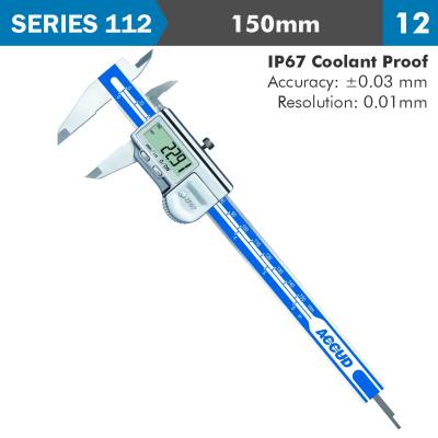 DIG. CALIPER 150MM 0.03MM ACC. IP67 LEVEL 0.01MM RES. — image 1