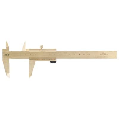 VERNIER CALIPER 150MM 0.05MM ACC. 0.05 GRAD COPPER NON-MAGNETIC — image 1