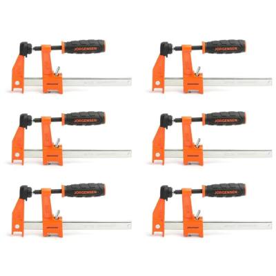 JORGENSEN 6' 150MM M/DUTY 6 PACK STEEL BAR CLAMP — image 1
